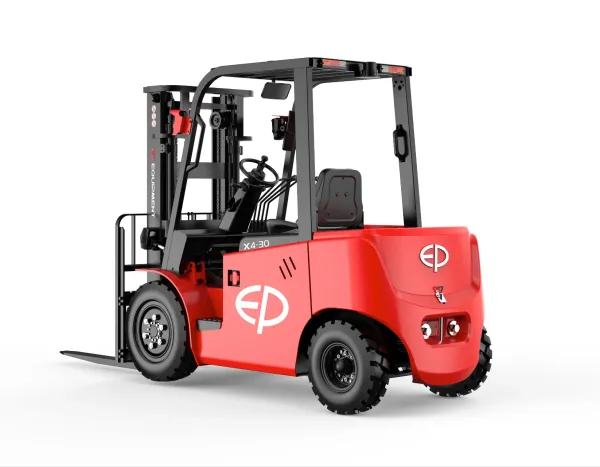 EFX4-253 Li-ion counterbalance forklift with lateral-swap battery