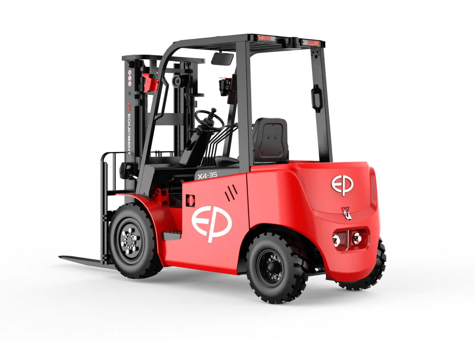 EFX4-353 Li-ion counterbalance forklift with lateral-swap battery