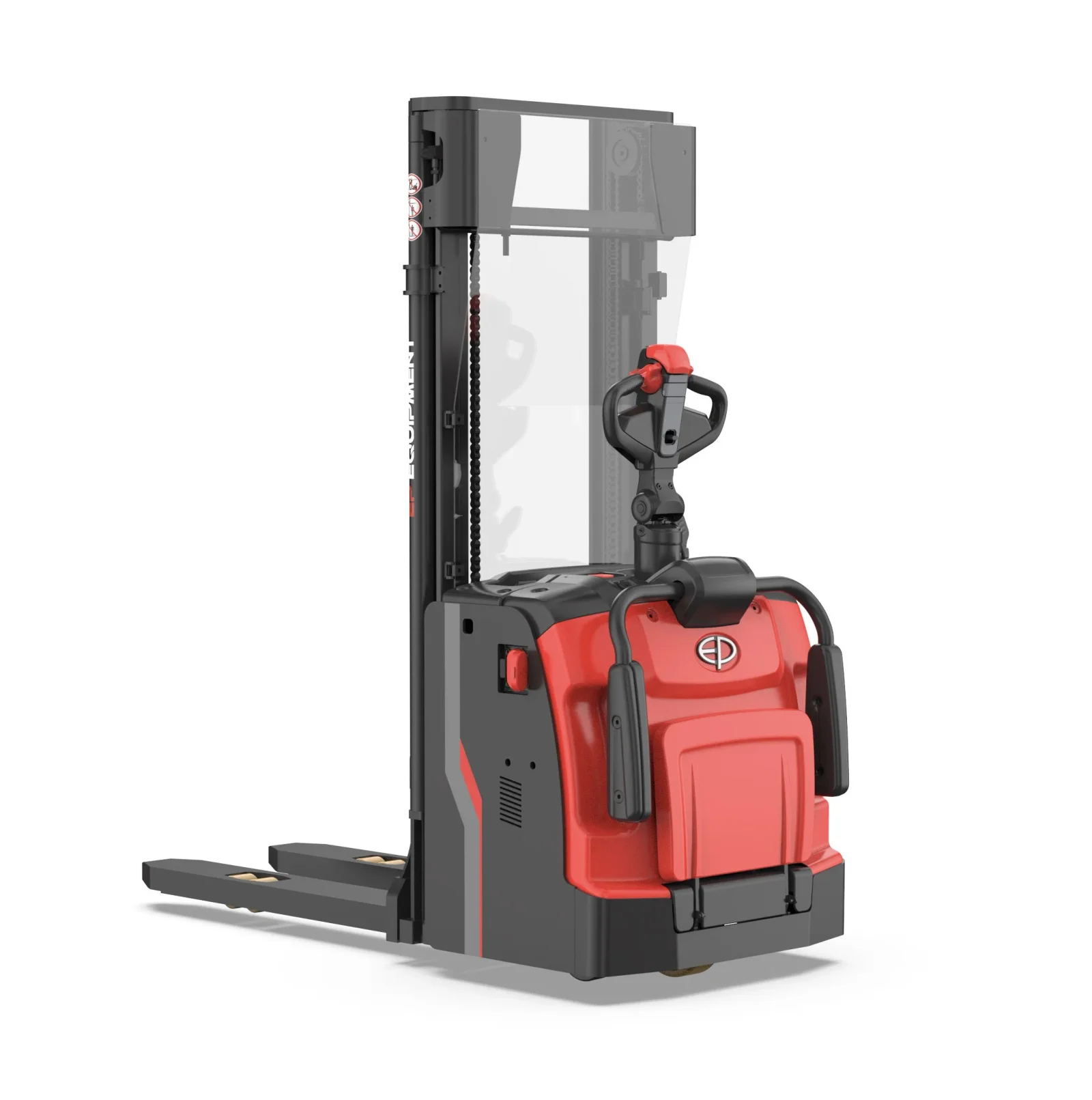 RSL16-PRO Heavy-duty Li-ion stacker with foldable platform
