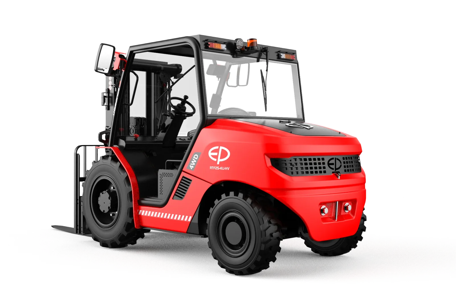 RTF25-4L1-HV High-voltage lithium 4WD rough terrain forklift